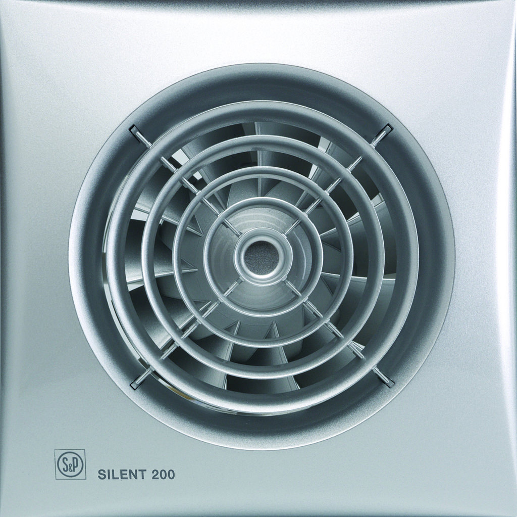 Вентилятор SILENT-200CZ SILVER, 5210318100