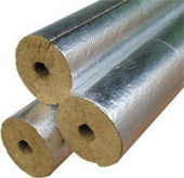 Цилиндр теплоизоляционный фольгированный диам. 30, толщ. 30