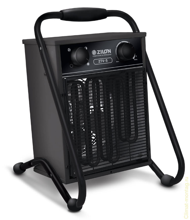 Электрическая тепловая пушка Zilon БОГАТЫРЬ ZTV-30